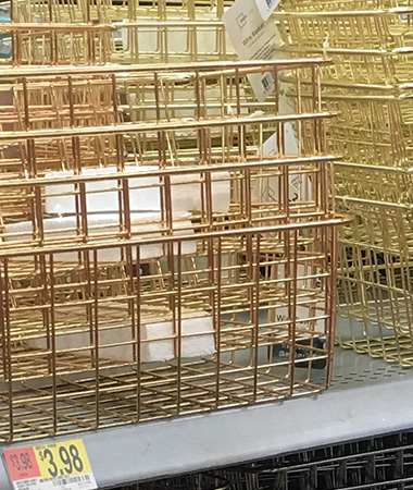 Give Me All the Wire Baskets