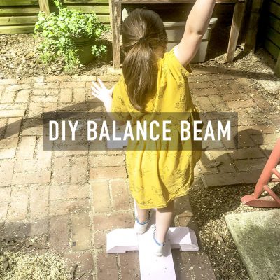 DIY Balance Beam | Featured Image